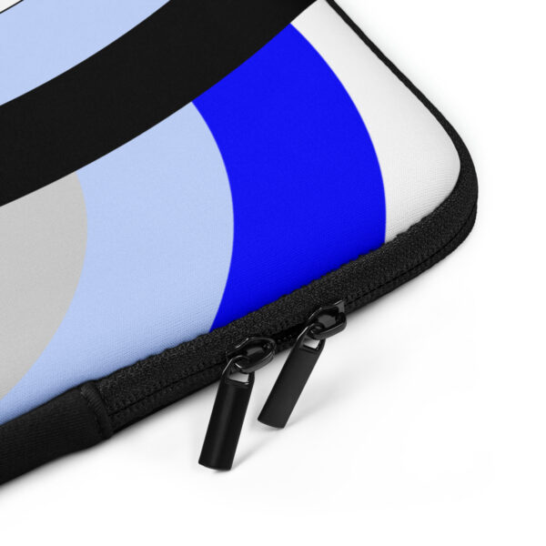 Fun & Fabulous Blue Laptop Sleeve - Image 7